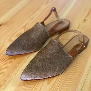 Fortress of Inca / Huma Blanco Mule - cow hide